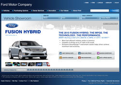 Ford Fusion Hybrid Website