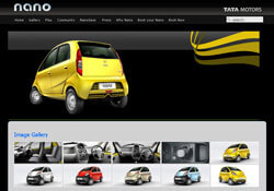 Tata Motors - Nano Website