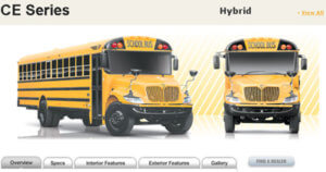 Navistar Hybrid School Bus